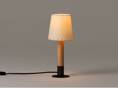 B?SICA M?NIMA - LED birch table lamp by Santa & Cole