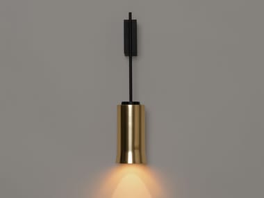 CIRIO - LED brass wall lamp by Santa & Cole