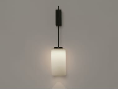 CIRIO - LED glass and aluminium wall lamp by Santa & Cole