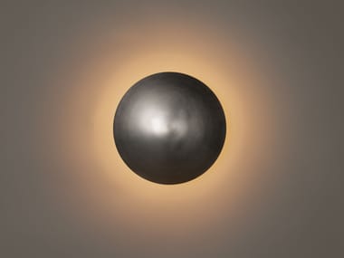 DISCO - LED nickel wall light by Santa & Cole