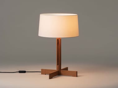 FAD - LED oak table lamp by Santa & Cole