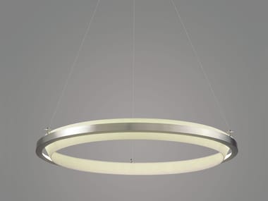 NIMBA - LED stainless steel pendant lamp by Santa & Cole