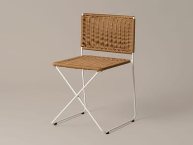 RAM?N - Stackable rattan chair by Santa & Cole