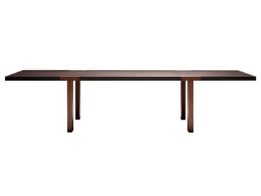 T?TABLE - Rectangular oak table by Tacchini