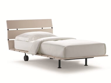 TADAO - Wooden single bed by Flou