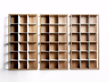 TANI MOTO - Freestanding sectional modular bookcase by DE PADOVA