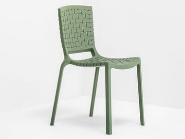 TATAMI 305 - Stackable polypropylene garden chair by Pedrali