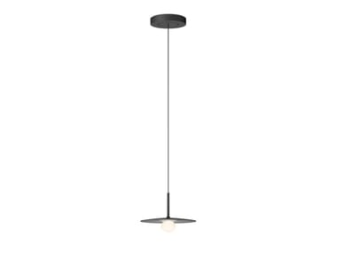 TEMPO 5770 / 5776 - LED glass and steel pendant lamp by Vibia