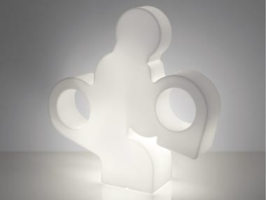 THERE - Polyethylene floor lamp by Slide