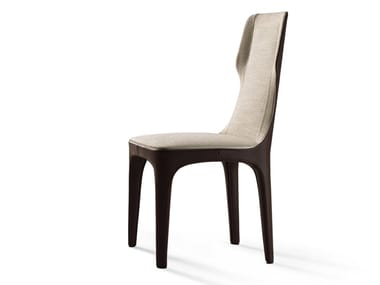 TICHE - Chair with removable cover by Giorgetti