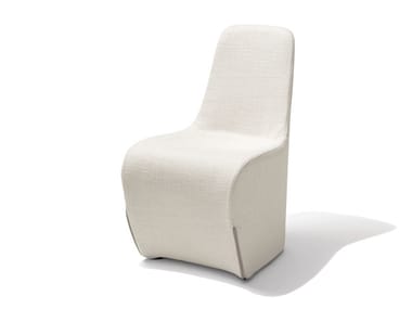 TIE - Fabric chair with removable cover by Giorgetti