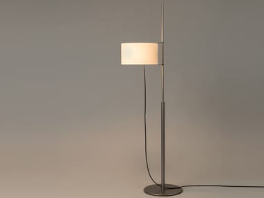 TMD - LED height-adjustable nickel floor lamp by Santa & Cole