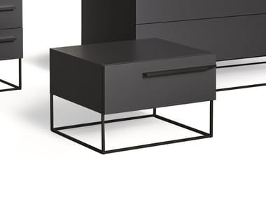 TO BE - Bedside table with drawers by Bonaldo