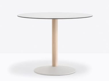 TONDA 4530 RV - Round steel contract table by Pedrali