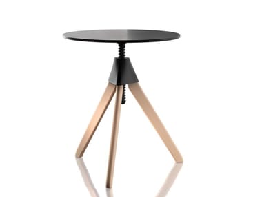 TOPSY ? THE WILD BUNCH - Height-adjustable round coffee table by Magis