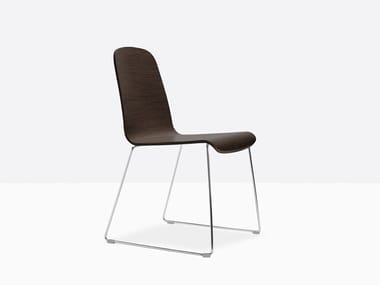 TREND 441 - Sled base chair by Pedrali