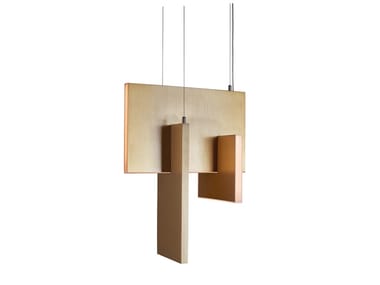 TRON - Brass pendant lamp by DCW Editions