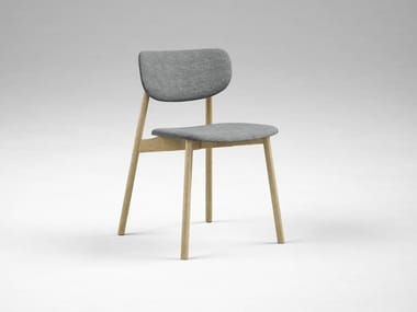 TWIST - Open back fabric chair by Novamobili