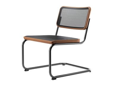 S 32 NL - Cantilever steel easy chair by Thonet