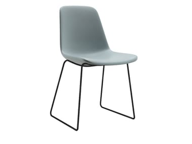 STEP SOFT TOUCH - Sled base integral polyurethane foam chair by Tonon