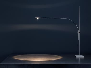 UAU T - LED adjustable metal table lamp by Catellani & Smith