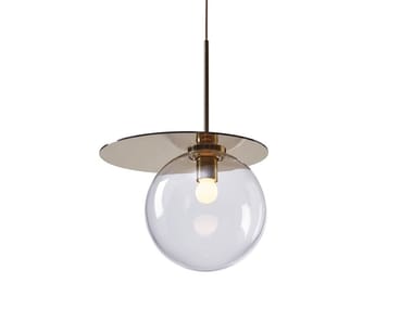 UMBRA - Blown glass pendant lamp by bomma