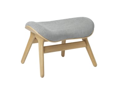 A CONVERSATION PIECE - Upholstered oak ottoman by Umage