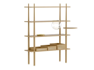 STORIES - Sectional oak bookcase by Umage