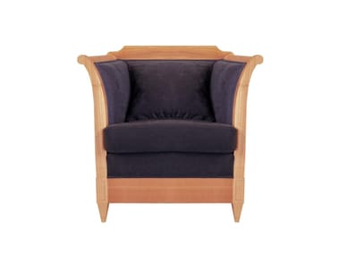 VERONA - Upholstered armchair with armrests by Morelato