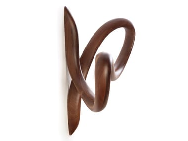 VÉRTIGO - Walnut coat rack / wall decor item by Nomon