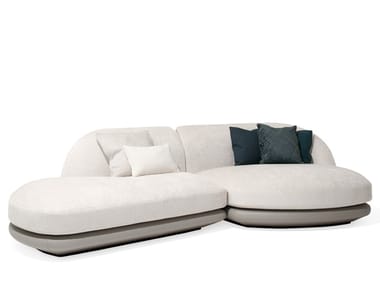 VESPER - Sectional fabric sofa by Giorgetti