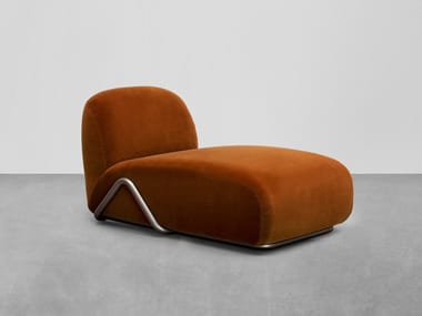 VICTORIA - Fabric Chaise longue by Tacchini