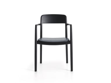 VILLETTA - Open back ash chair by DE PADOVA