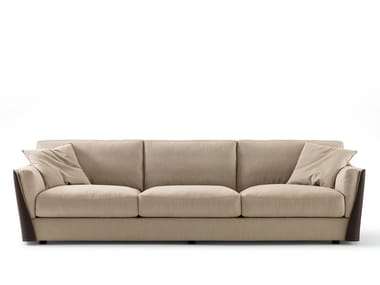 VITTORIA - 3 seater fabric sofa with removable cover by Giorgetti