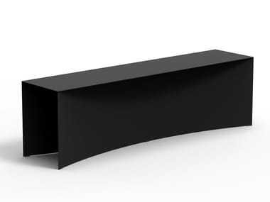 VOID - Steel bench by Desalto