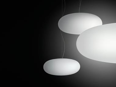 VOL - Blown glass pendant lamp by Vibia