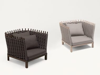 WABI - Garden armchair by Paola Lenti