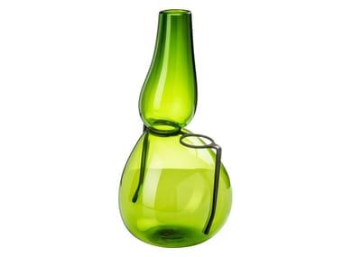 WHERE ARE MY GLASSES? XXL - SINGLE LENS - Handmade blown glass vase by Venini