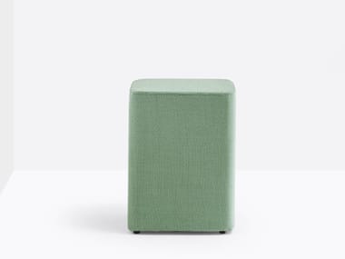 WOW 320 - Square fabric pouf by Pedrali