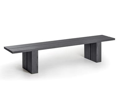 YAKU - Wooden bench by Gervasoni