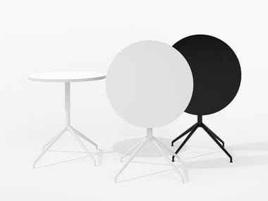 YOP - Folding round table by Arper