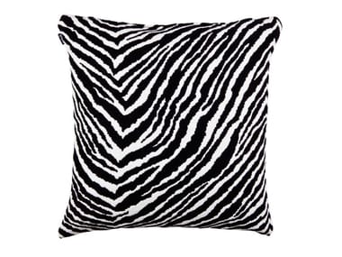 ZEBRA - Square wool cushion by Artek