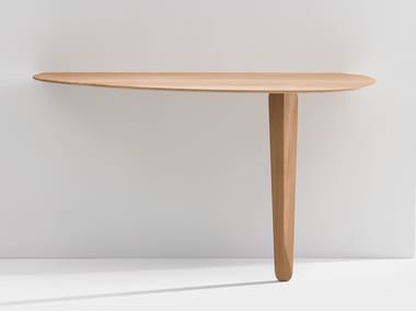 KUYU - Solid wood console table by Zeitraum