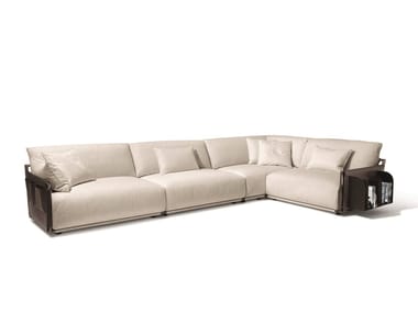 ADAM - Corner fabric sofa by Giorgetti