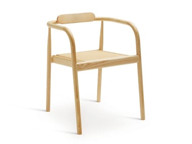 AHM - Open back stackable ash chair by Please Wait To Be Seated