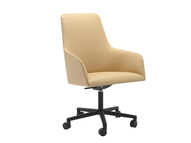 ALYA EXECUTIVE SO1478 - Medium back executive chair with 5-spoke base with castors by Andreu World