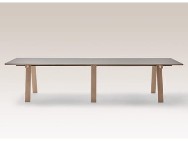 AMBROSIANO 2322 modular - Rectangular table by Zanotta