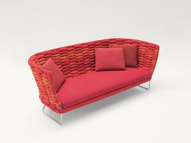 AMI - 3 seater polyester fibre sofa by Paola Lenti