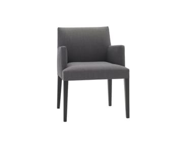 ANNA CORPORATE SO1406 - Upholstered chair with armrests by Andreu World