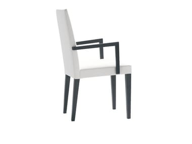 ANNA SO1371 - Upholstered chair with armrests by Andreu World